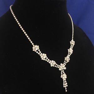 Vintage Austrian Crystal Rhinestone Necklace